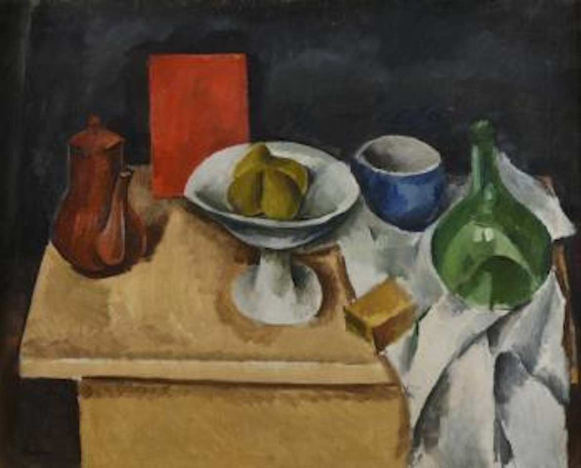 Composition au livre rouge by Henri Hayden