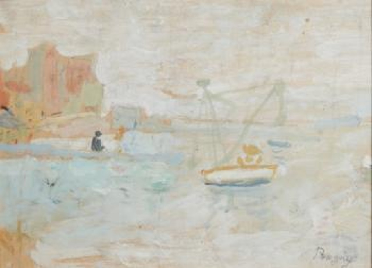 Plage d'Antibes by Jean Pougny