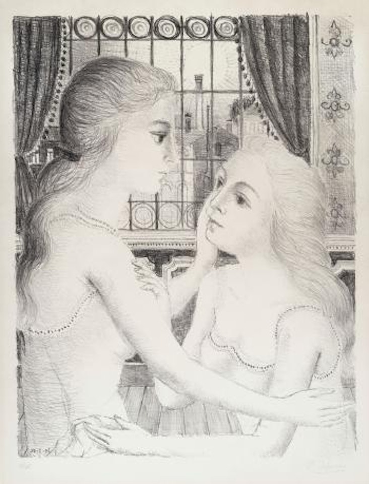 Le secret by Paul Delvaux