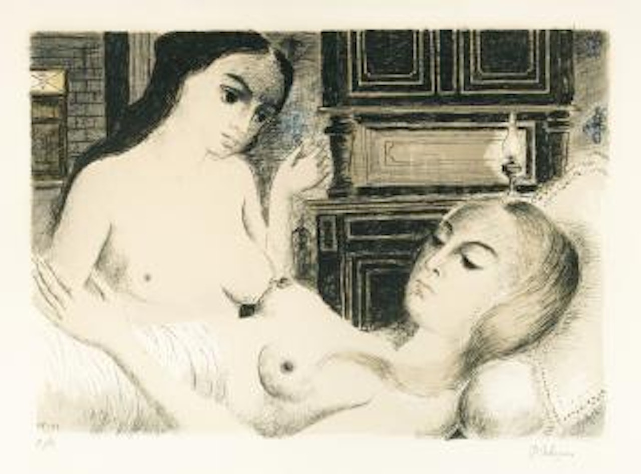 Le sommeil by Paul Delvaux