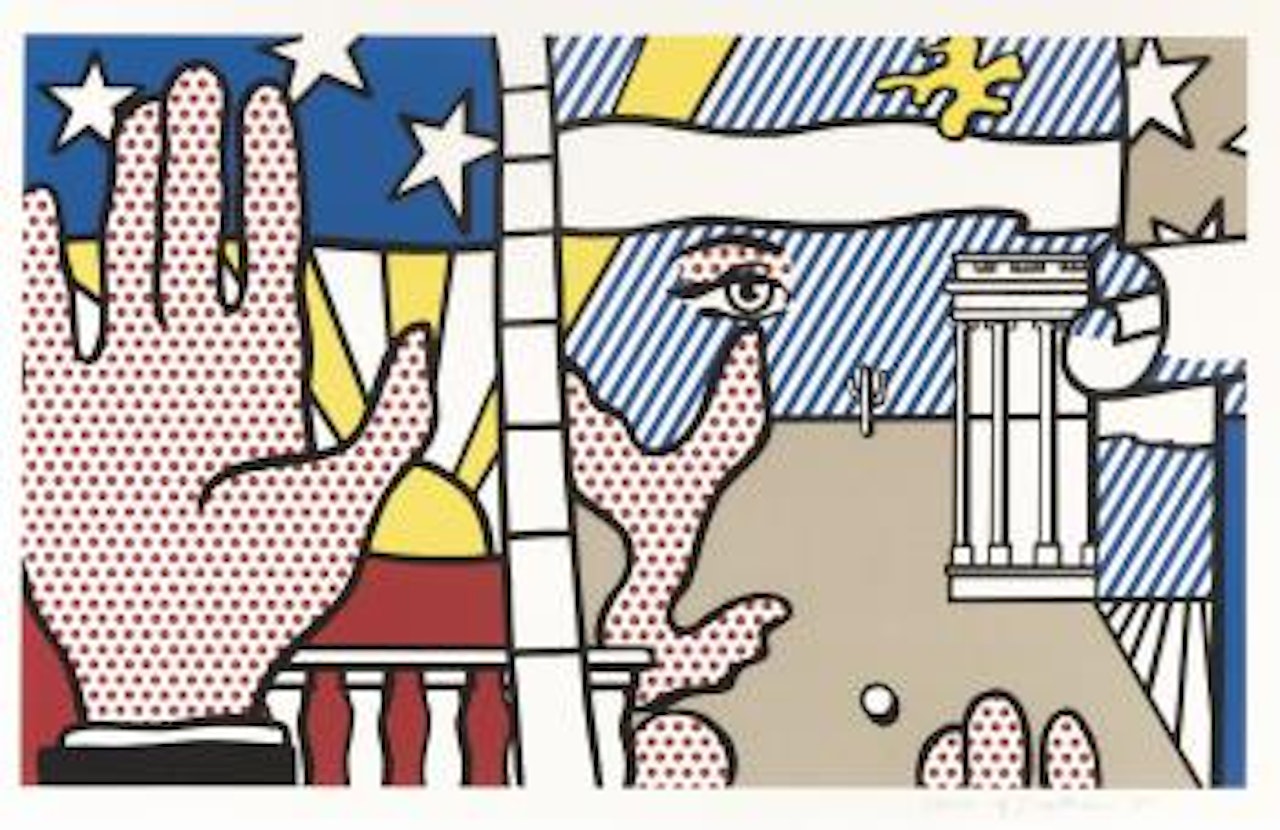 Inaugural print (From the Inaugural Impressions Portfolio) by Roy Lichtenstein