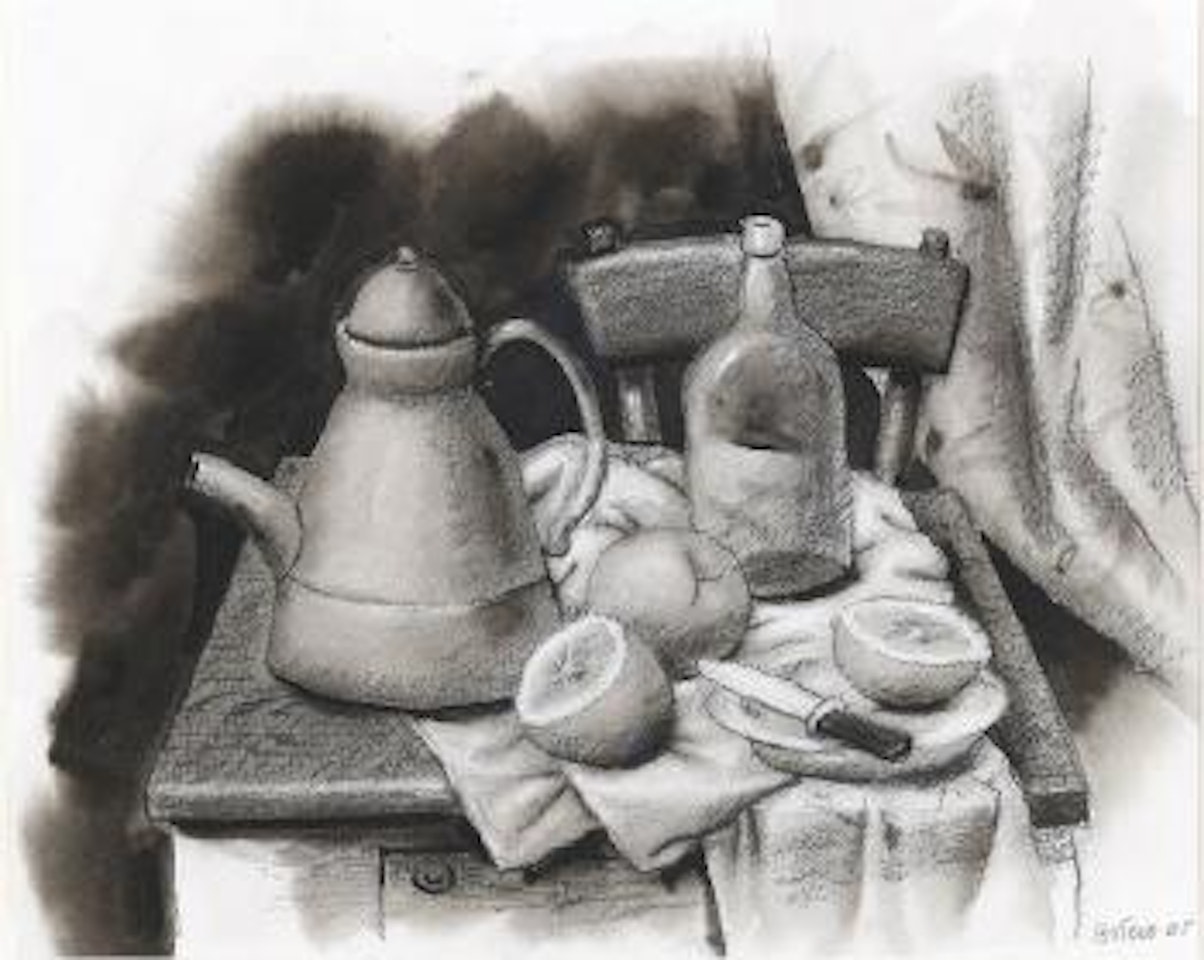 Nature morte by Fernando Botero