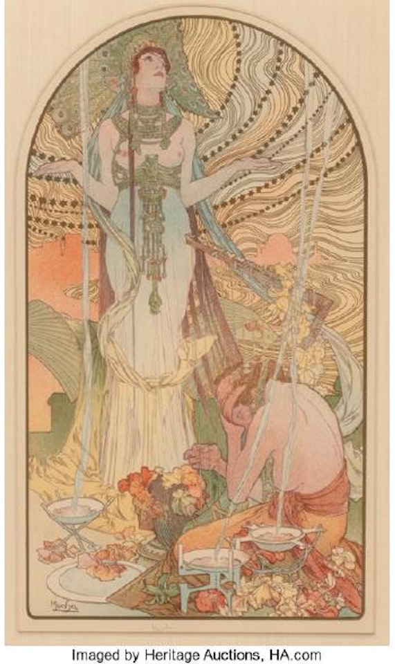 Salammbo (Incantation) by Alphonse Mucha