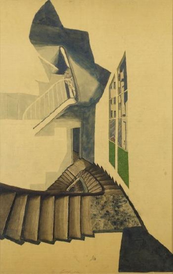 Escalier by Sam Szafran
