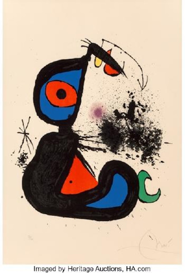 Mangeur de Foudre II by Joan Miró