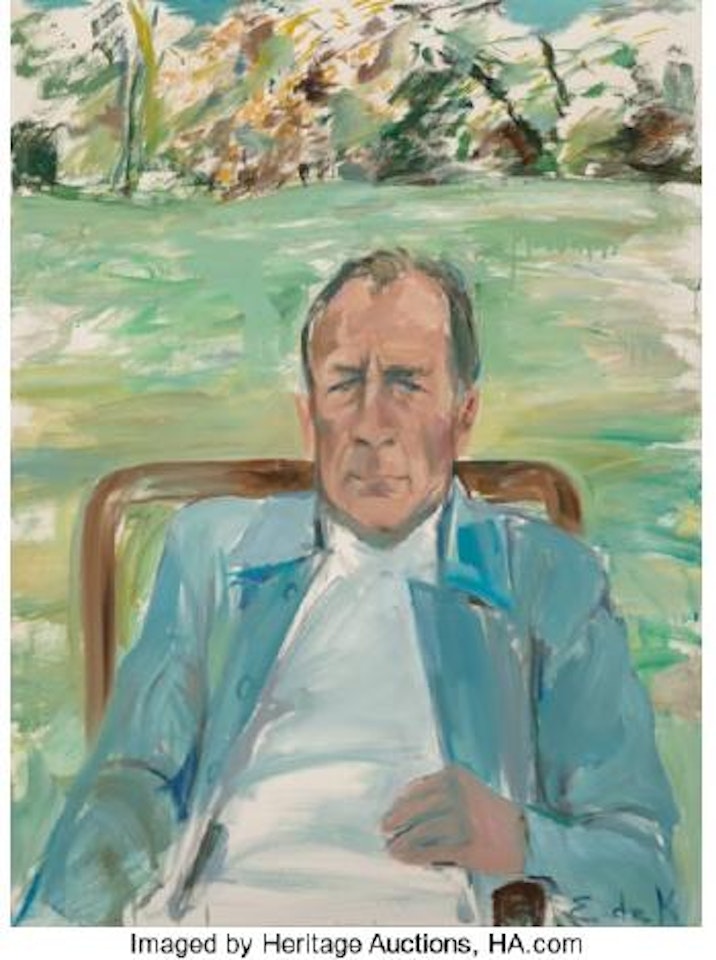 William Penn Jones, Jr. by Elaine de Kooning