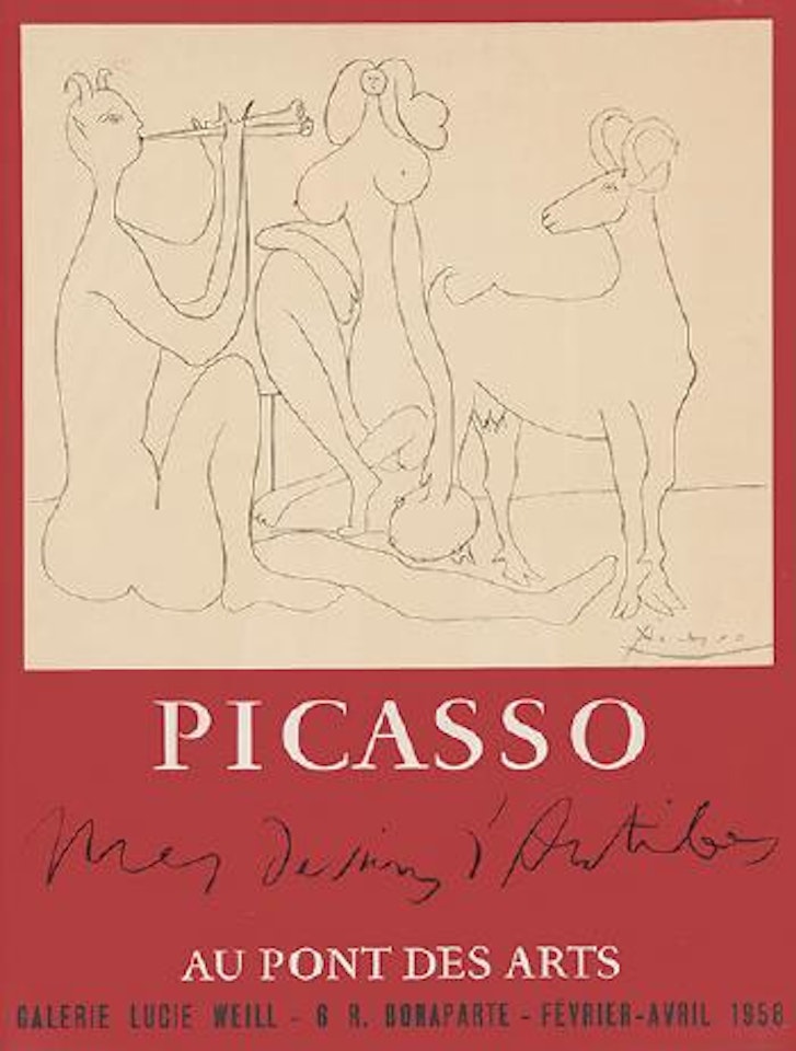 Picasso Mes Dessines d'Antibes by Pablo Picasso