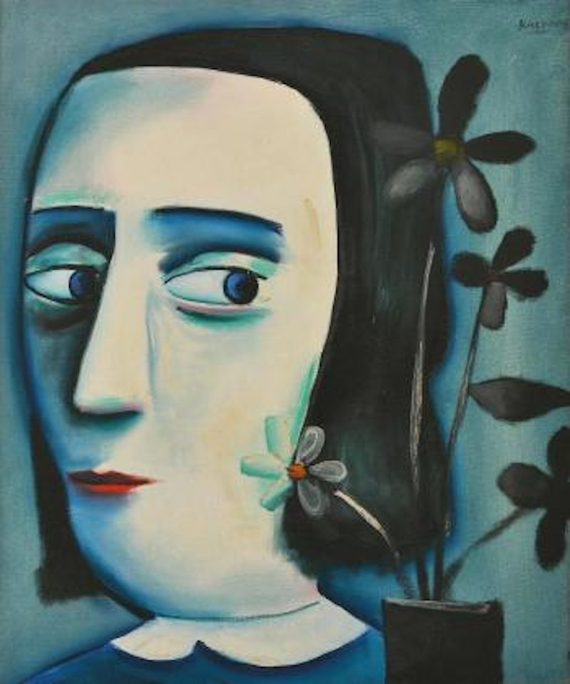 Night flowers by Charles Blackman