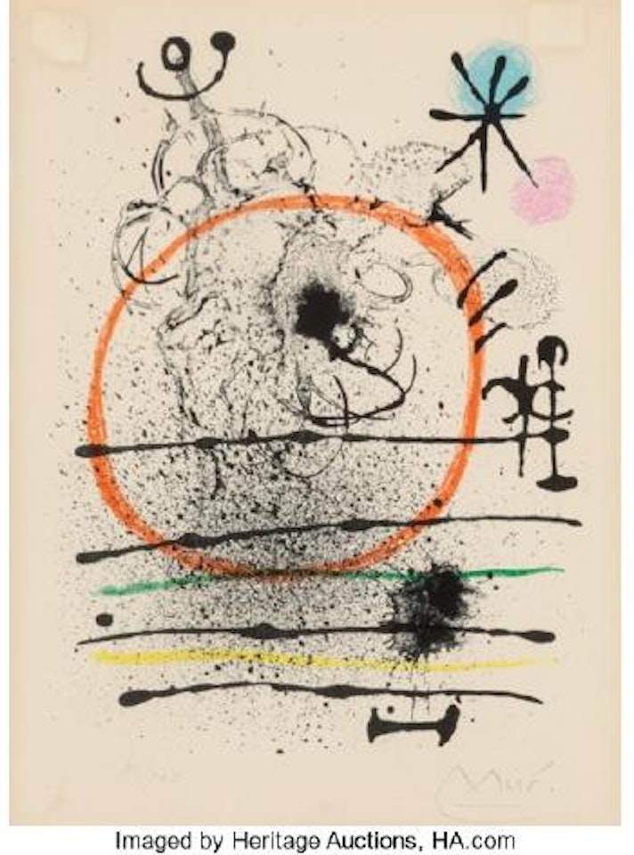 Herbes d'été, from Haï-ku by Joan Miró