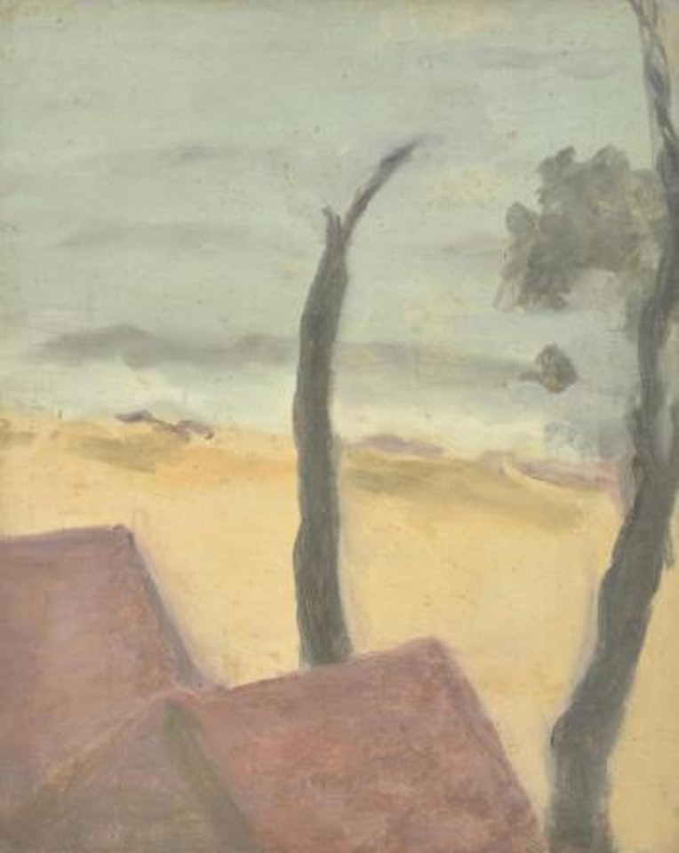 Over the roofs by Clarice Beckett