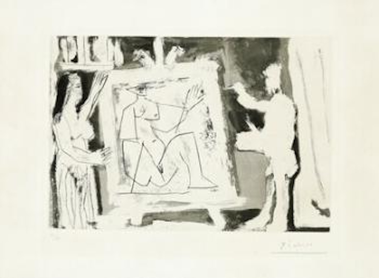 Dans l'Atelier by Pablo Picasso