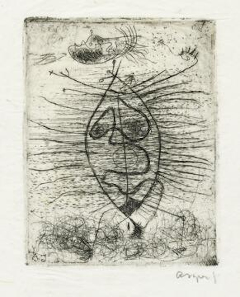 Kvinde-dilemma by Asger Jorn