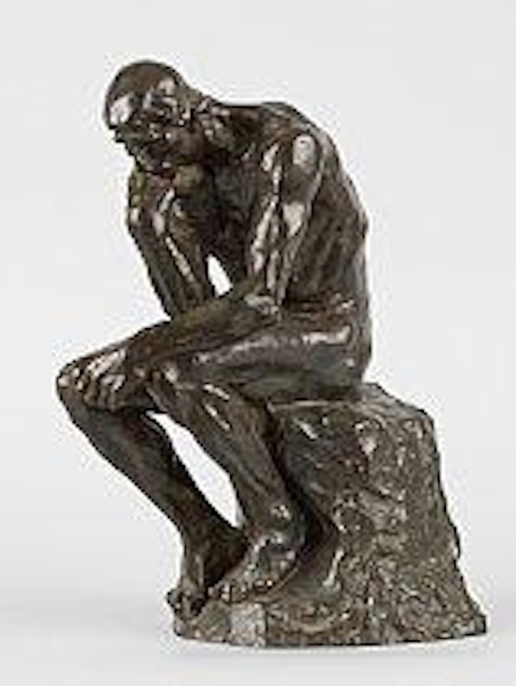 Le penseur by Auguste Rodin