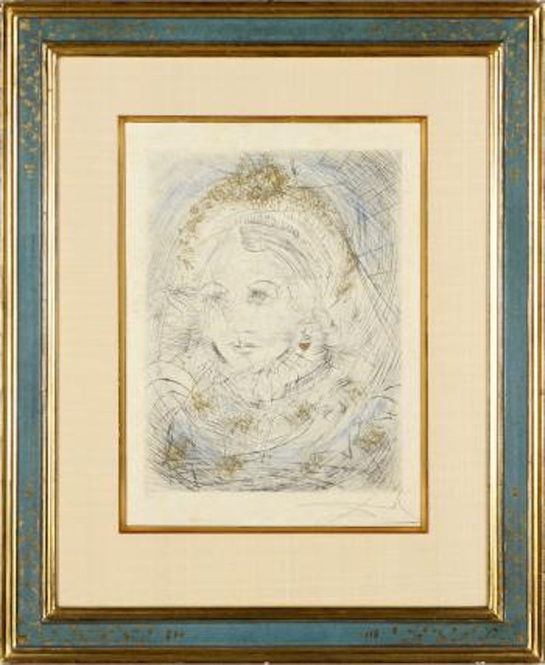 Portrait de Marguerite aus Faust by Salvador Dali