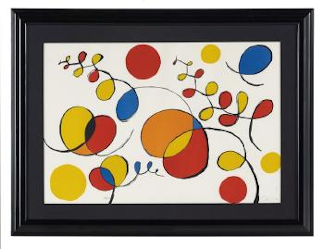 Circles and Spirals by Alexander Calder