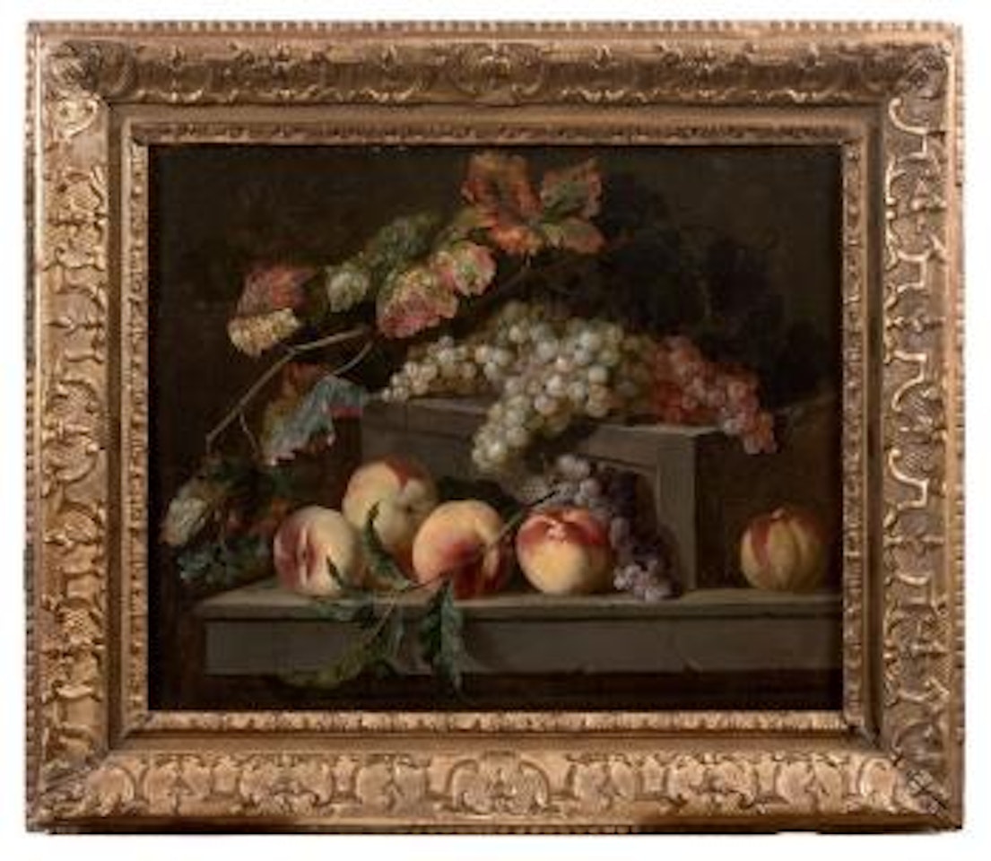 Fruits sur un entablement de pierre by Jean Baptiste Monnoyer