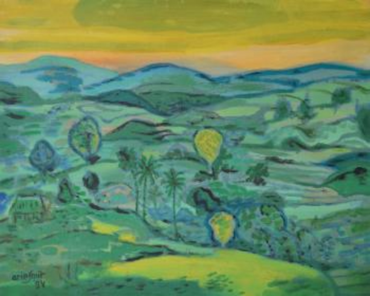 Balinese Landscape by Arie Smit