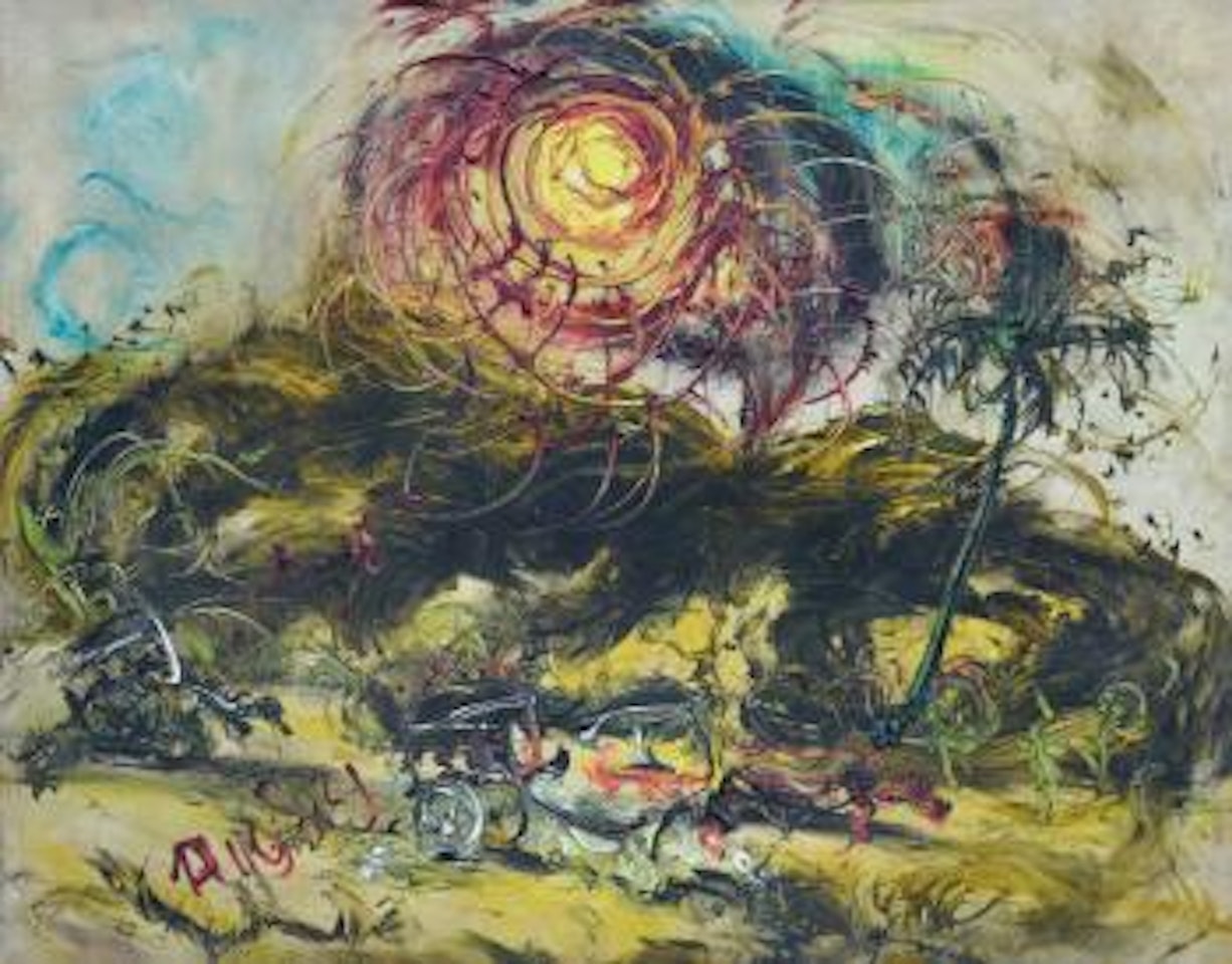 Horse Cart by Affandi