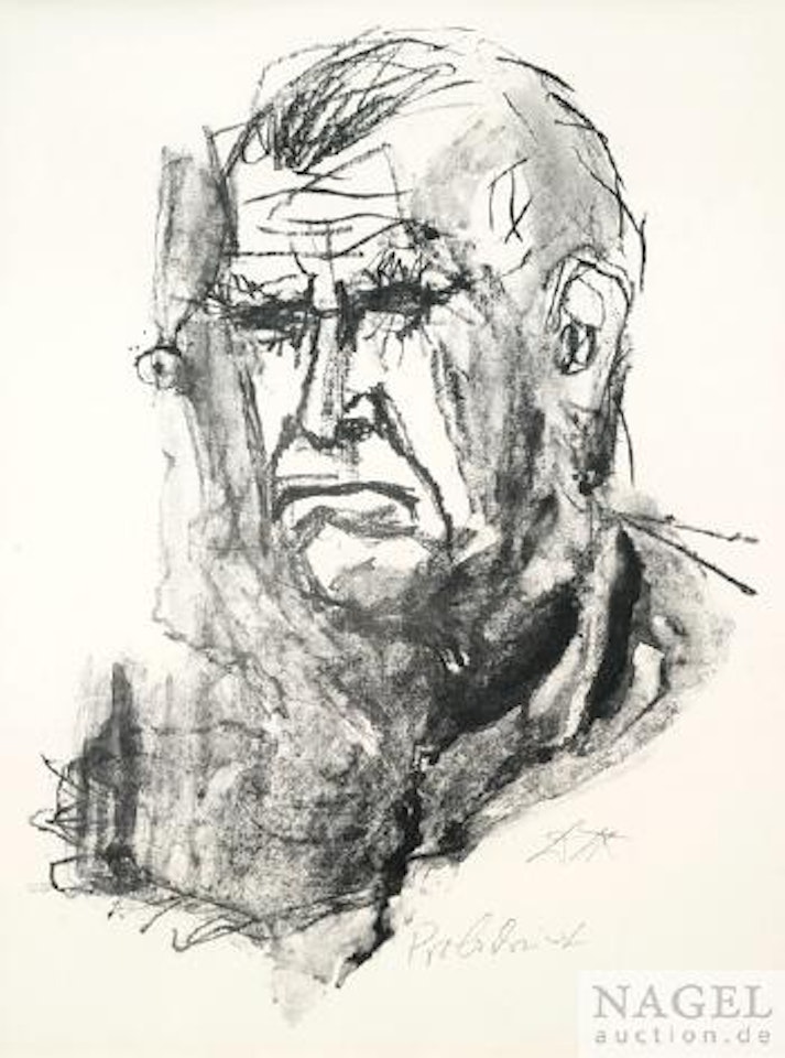 Großes Selbstbildnis by Otto Dix