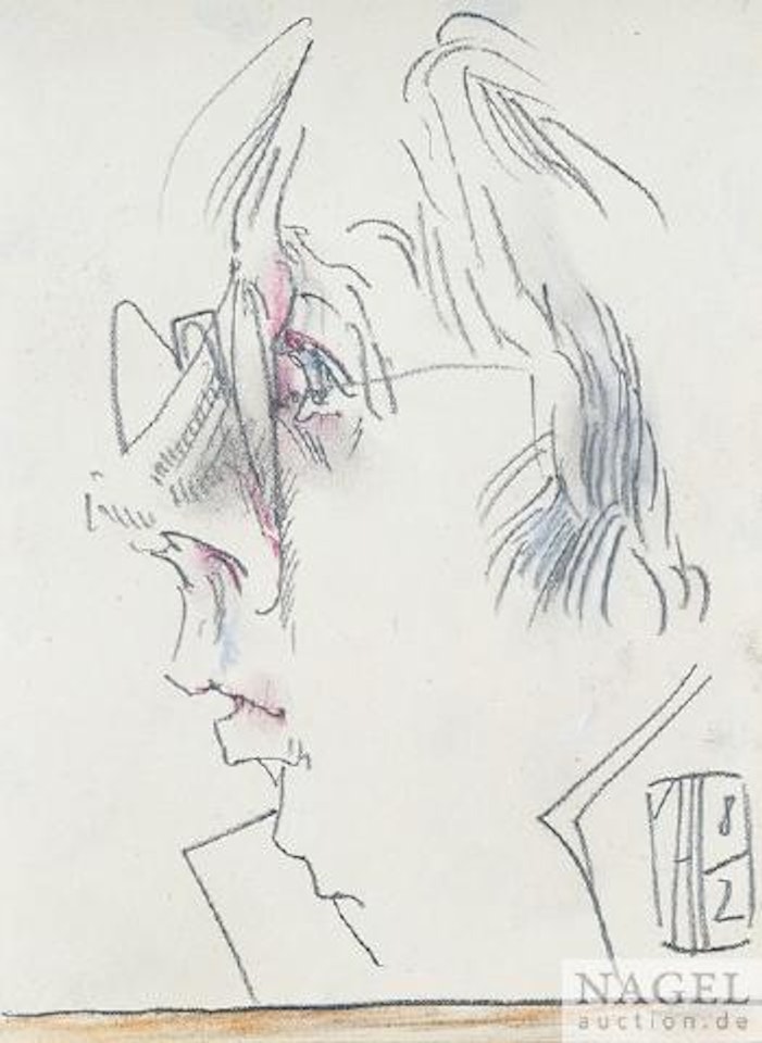 Selbstbildnis by Horst Janssen