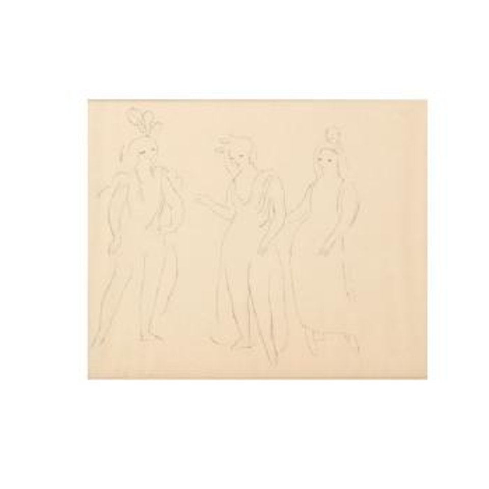 Les trois grâces by Marie Laurencin
