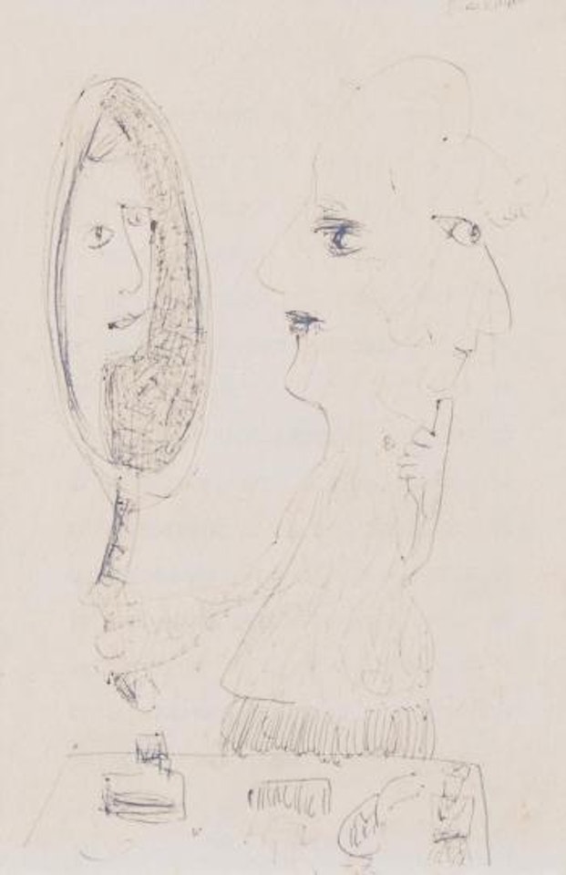 Uncertain Note by Charles Blackman