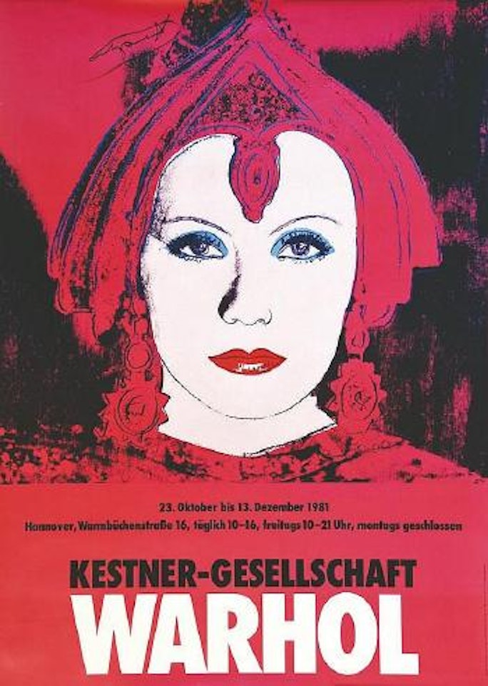 A. Warhol Kestner-Gesellschaft by Andy Warhol