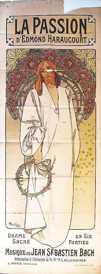 La Passion d'Edmond Haraucourt by Alphonse Mucha