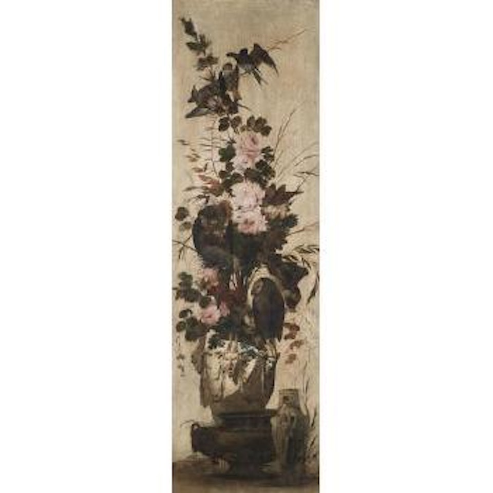 Basket of Flowers by Giuseppe Bernardino Bison
