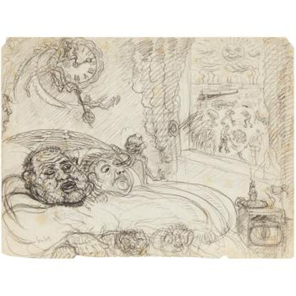La Paresse; La Luxure by James Ensor