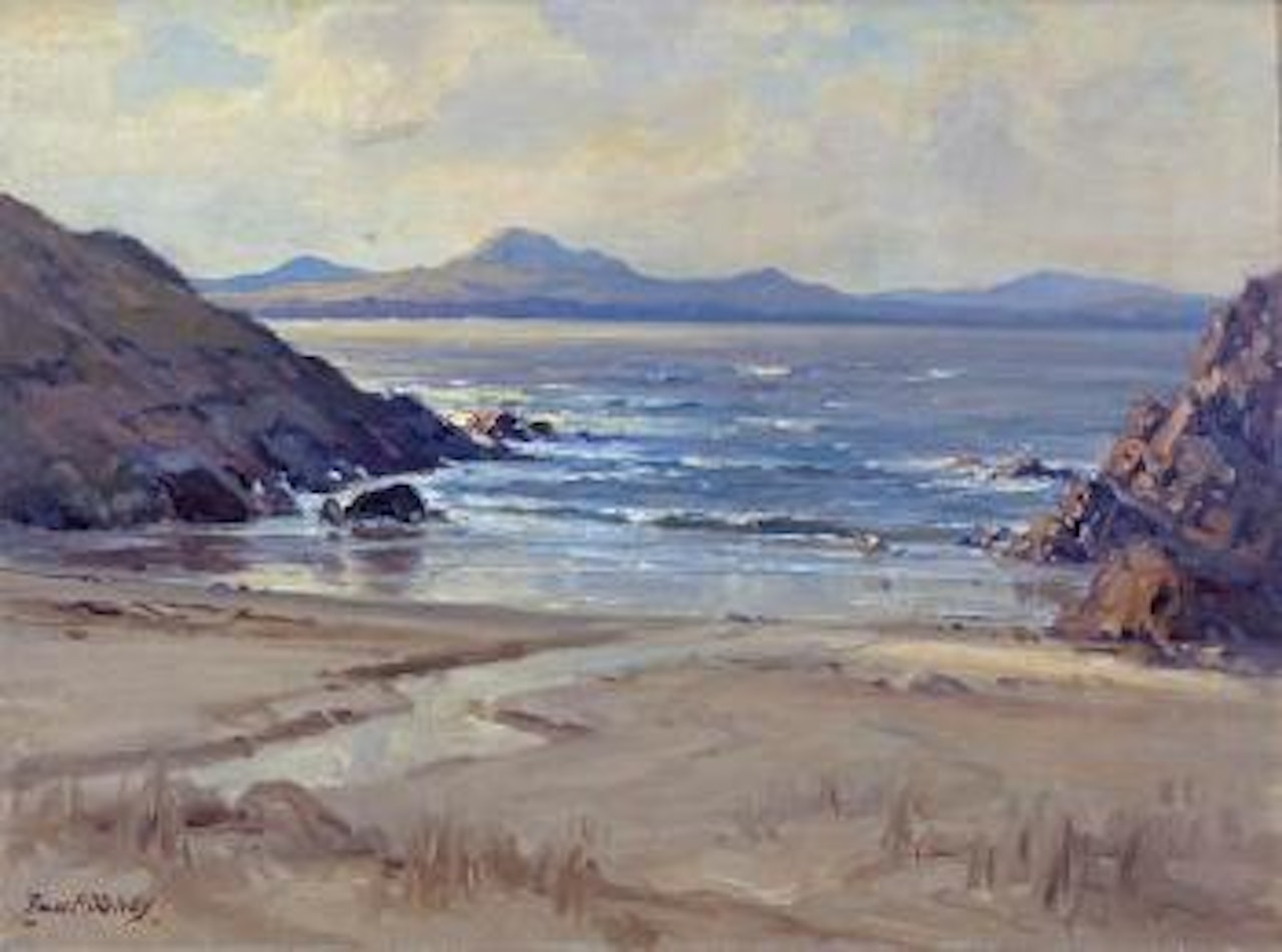 Connemara coastal scene by Frank Mckelvey