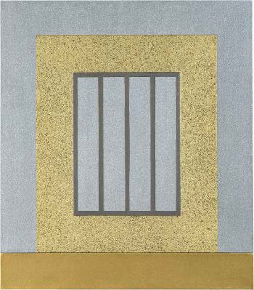 Golden Prison by Peter Halley