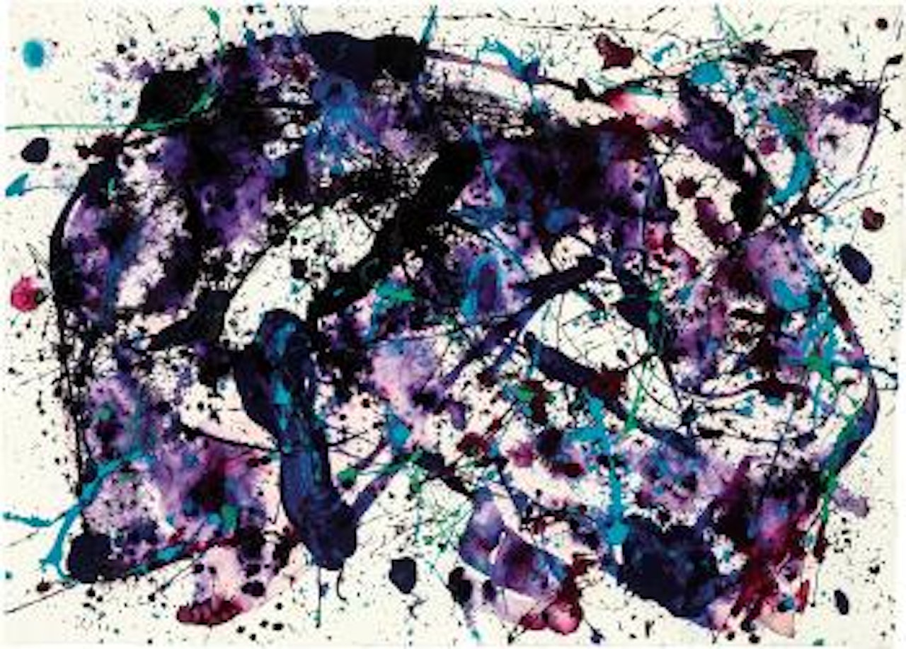 Untitled (SF83-120) by Sam Francis