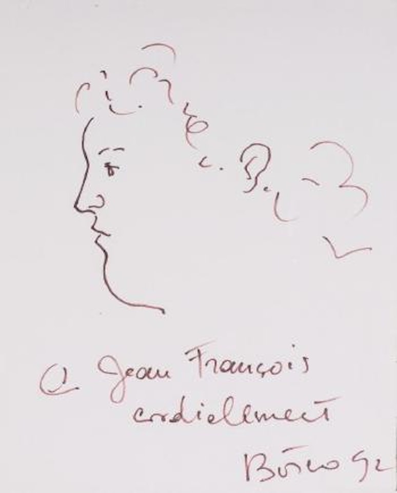 Profile de jeune homme by Fernando Botero