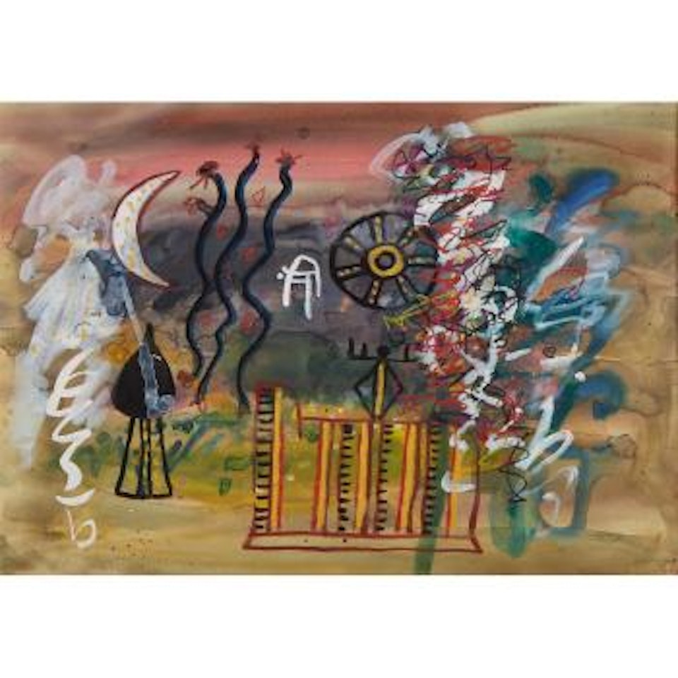 Arab Poem No. 6 by Alan Davie