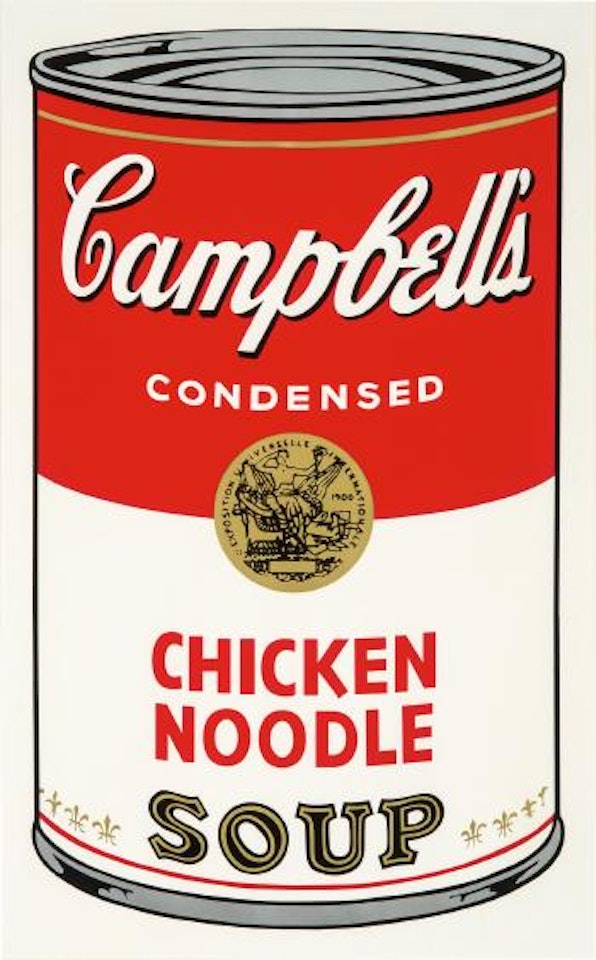 Chicken Noodle Soup (from Campbell's Soup I) by Andy Warhol