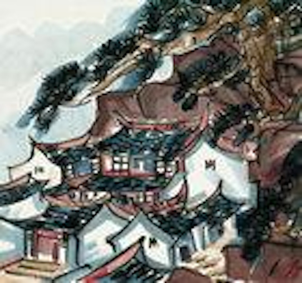 Dwelling in Mountain by Lin Fengmian