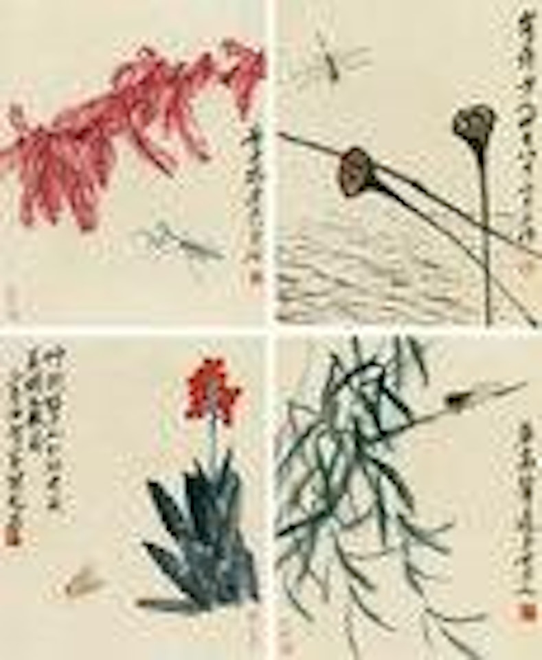 Flora by Qi Baishi
