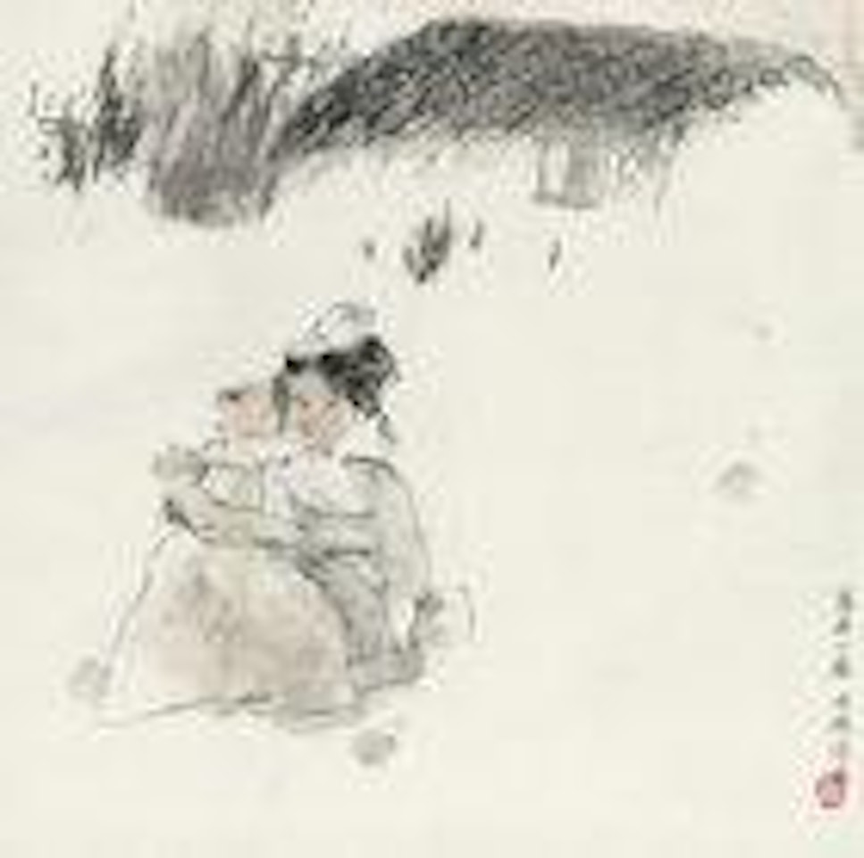Cottage at Plateau by Zhou Sicong
