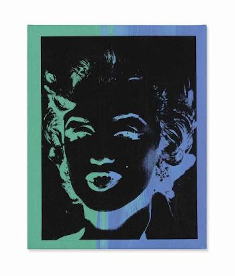 Marilyn (Reversal) by Andy Warhol