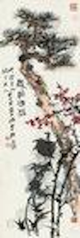 Seasonal Offerrings by Zhang Daqian