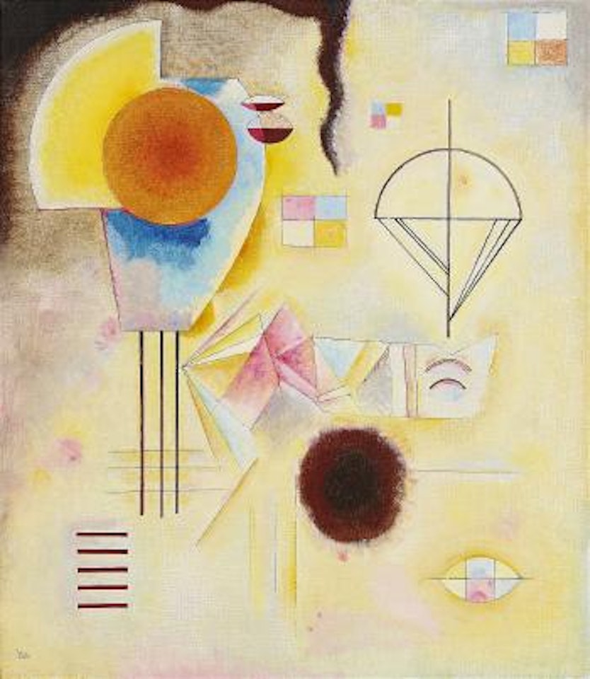 Kreis u. Fleck / Cercle et tache / Circle and Spot by Wassily Kandinsky