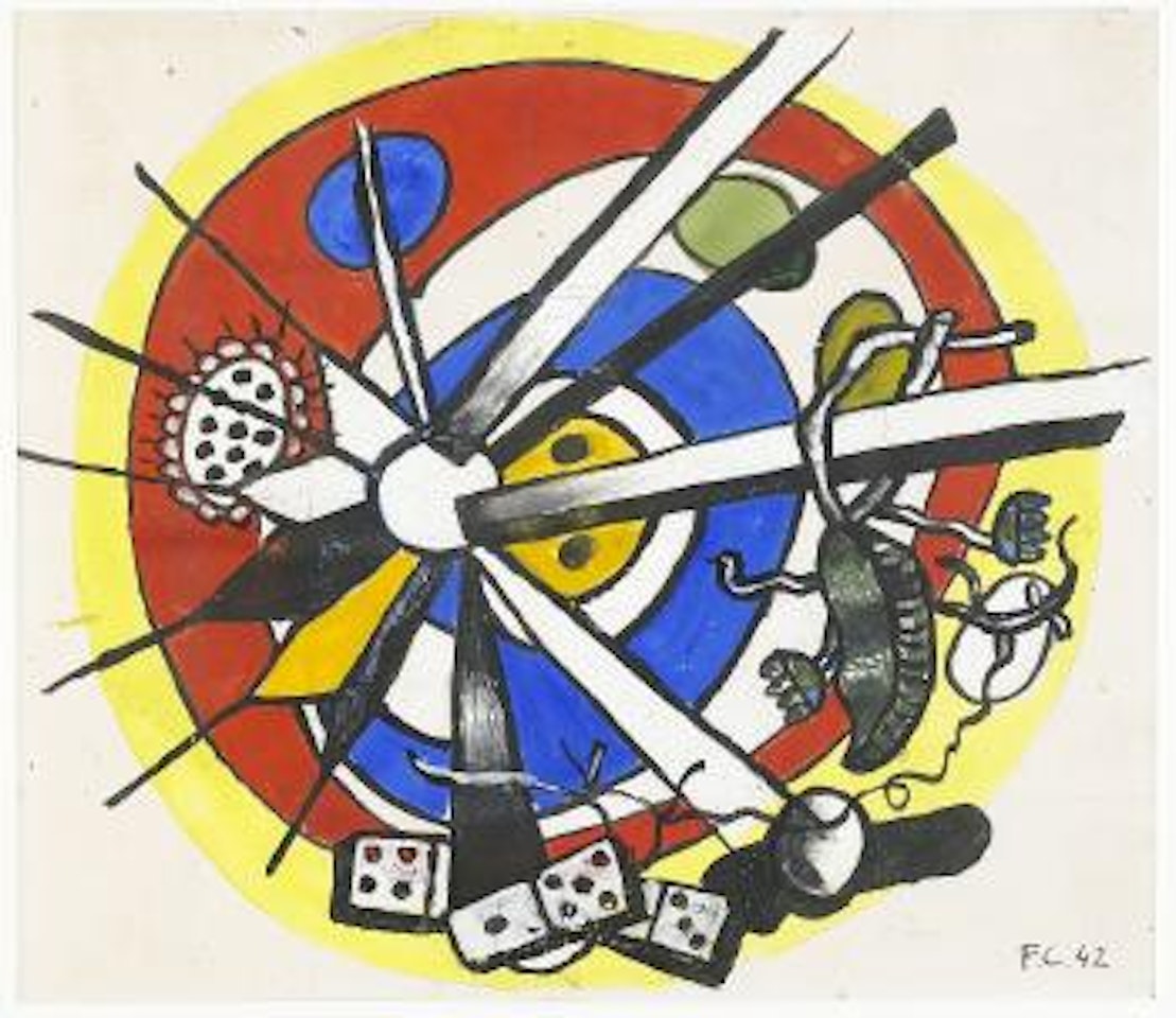 Composition circulaire by Fernand Leger