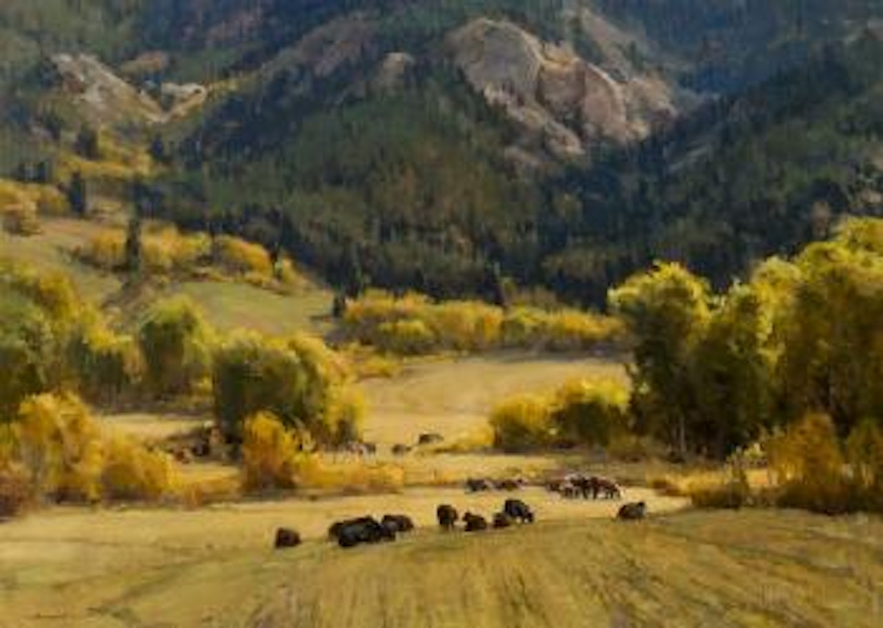 Spring Hill Meadows by Clyde Aspevig