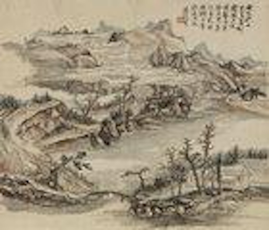 Landscape by Huang Binhong