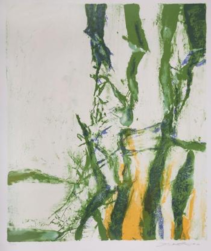 Le Printemps (from Les Quatre Saisons) by Zao Wou-Ki