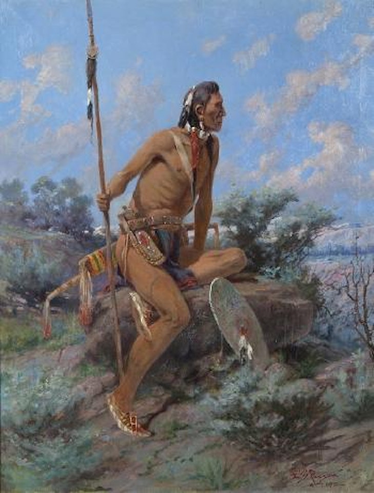 Watchful Waiting by Edgar S. Paxson