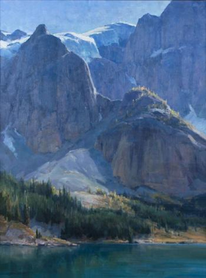Turning of the Larch (Canada - Moraine Lake) by Clyde Aspevig
