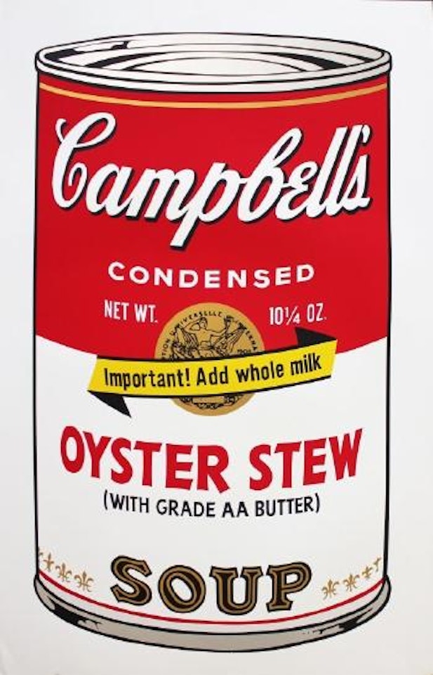 Campbells Soup II (Oyster Stew) by Andy Warhol