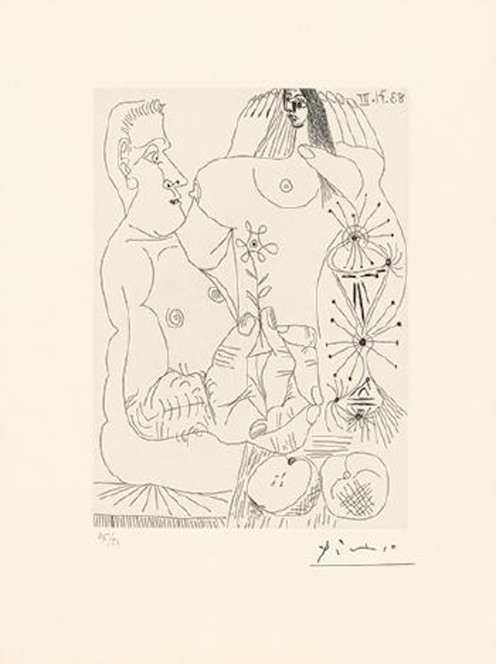 156 Series: No. 71 by Pablo Picasso